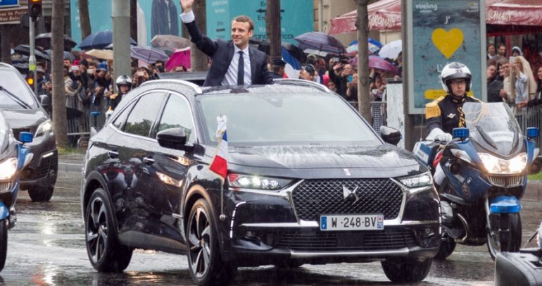إليكم سيارة الرئيس الفرنسي الجديد الليموزين المكشوفة DS 7
